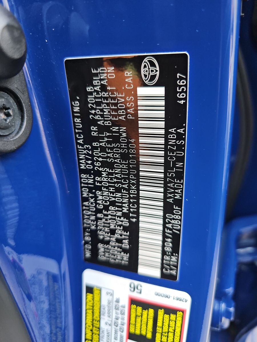 2023 Toyota Camry LE AWD