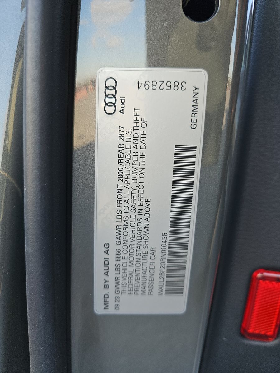 2024 Audi A6 Premium Plus AWD