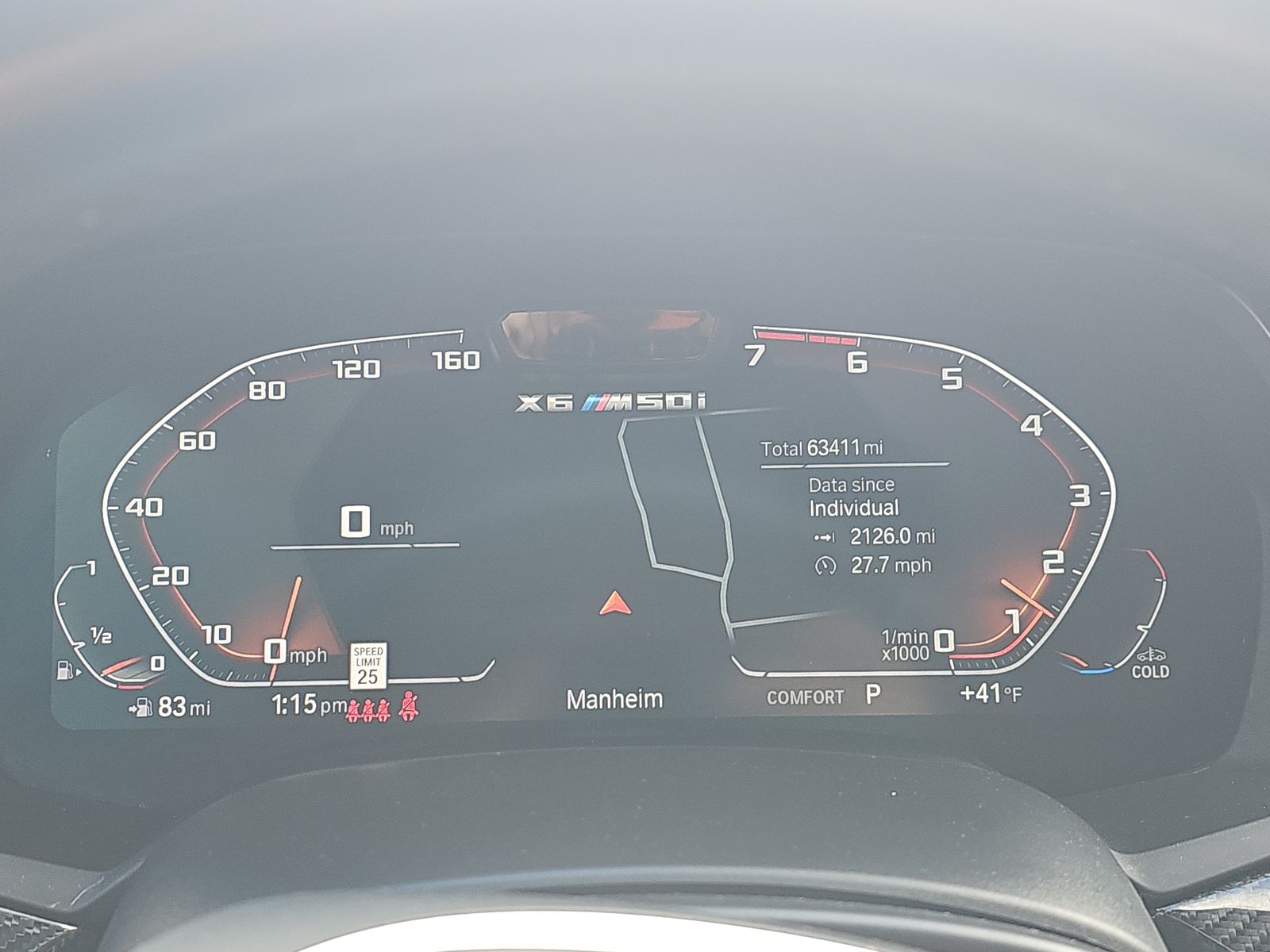 2023 BMW X6 M50i AWD