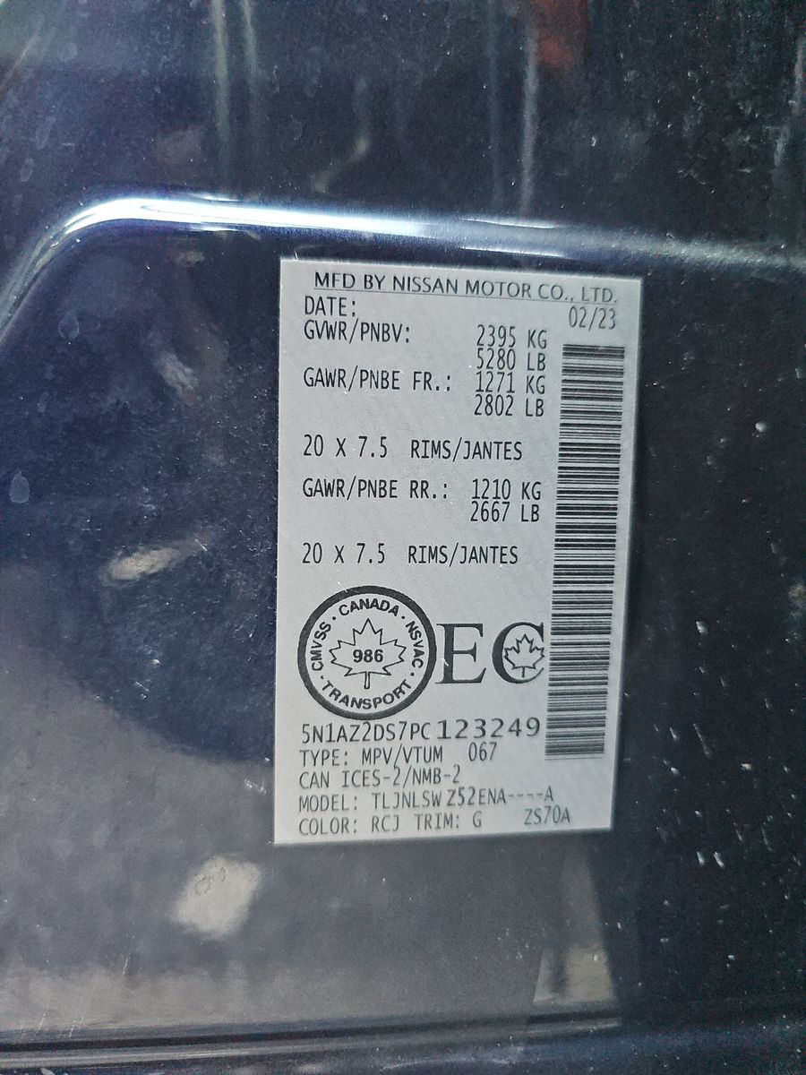 2023 Nissan Murano Platinum AWD