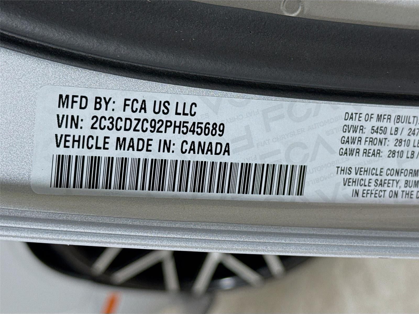 2023 Dodge Challenger SRT Hellcat Jailbreak RWD