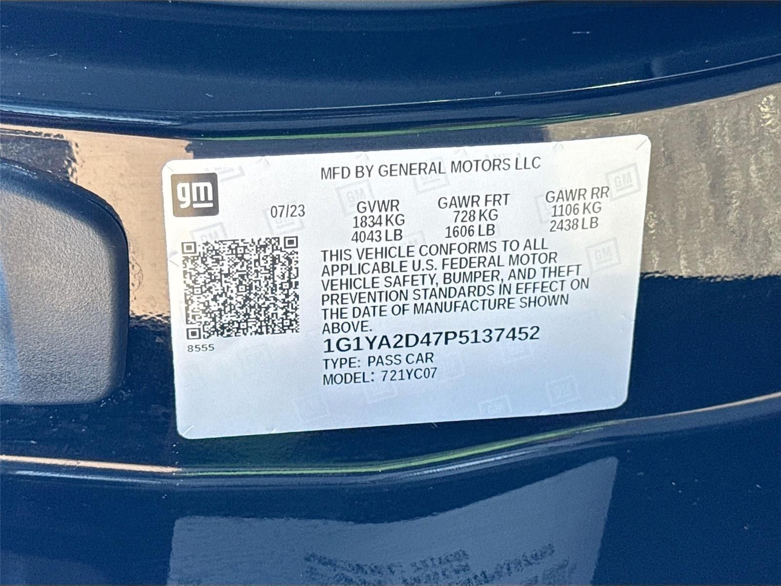 2023 Chevrolet Corvette Stingray RWD