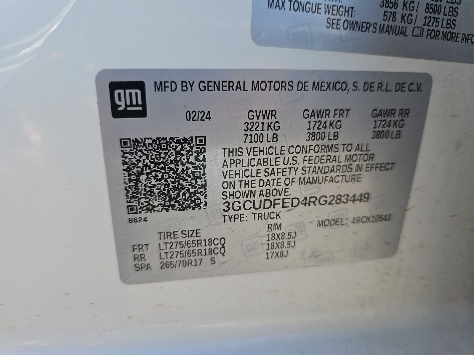 2024 Chevrolet Silverado 1500 LT Trail Boss AWD