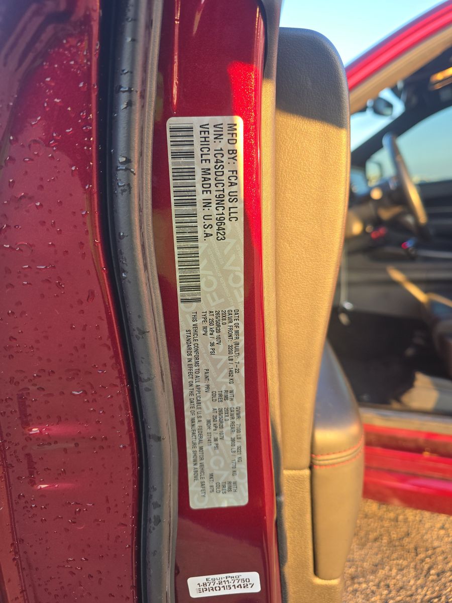 2022 Dodge Durango R/T Plus AWD