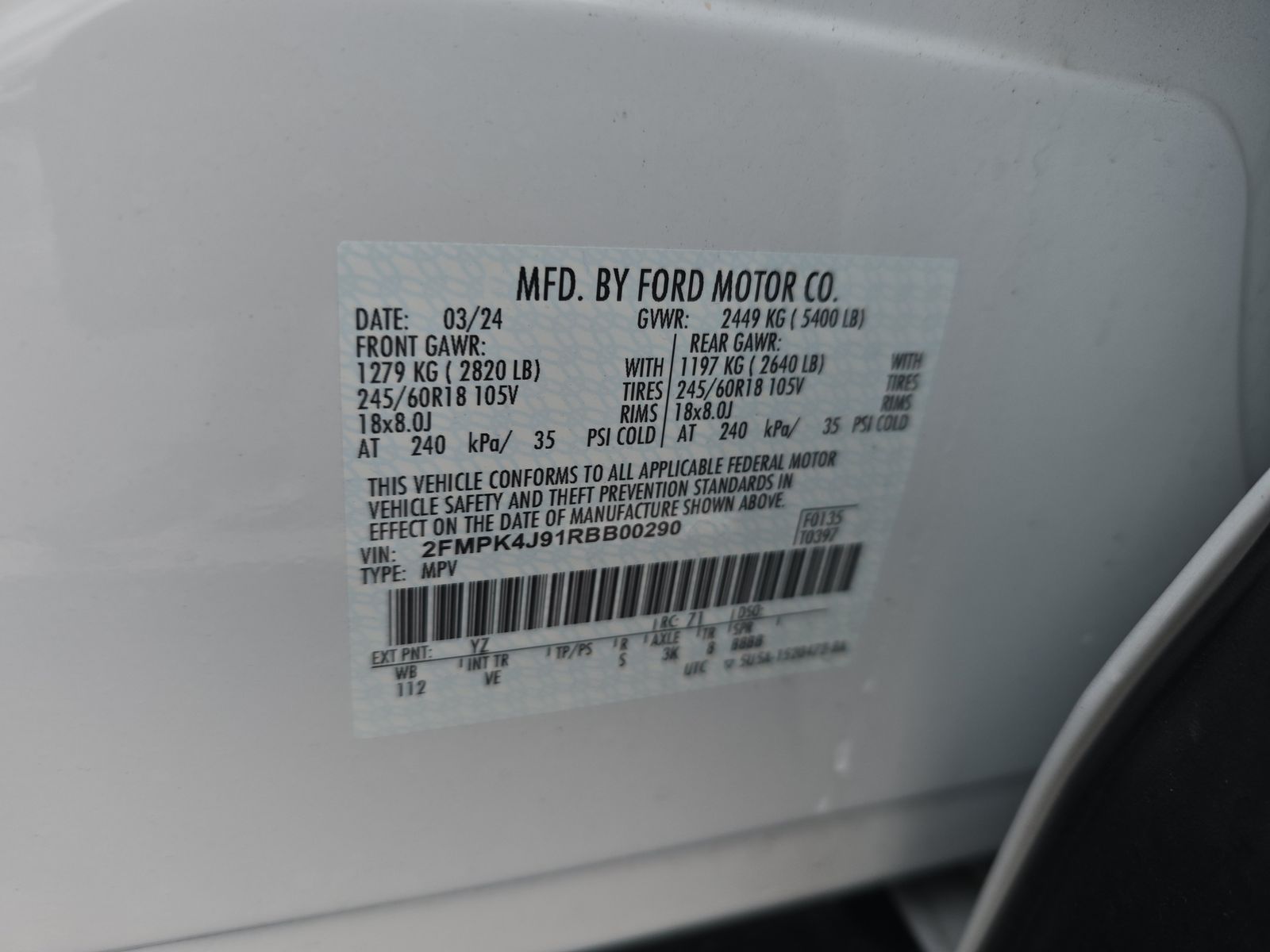 2024 Ford Edge SEL AWD