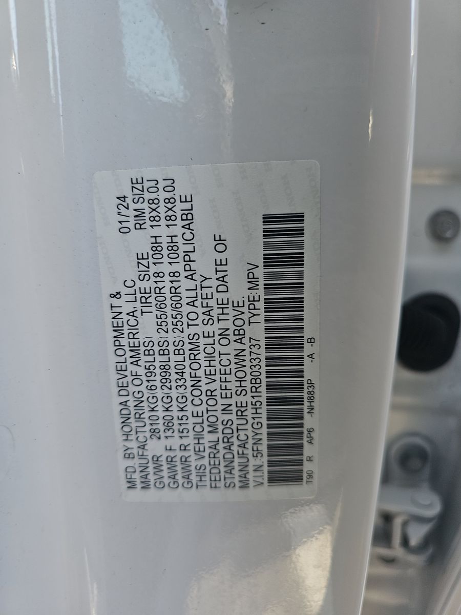 2024 Honda Pilot EX-L AWD