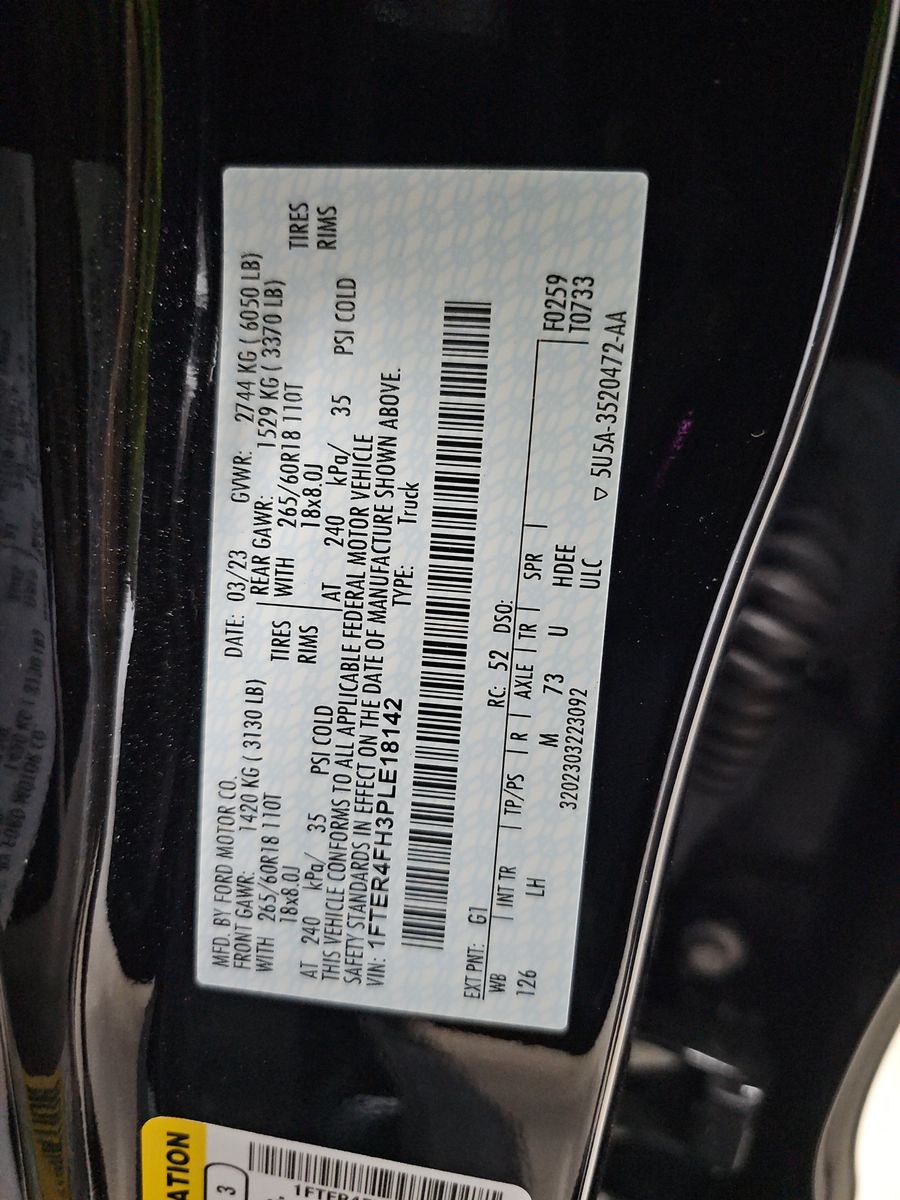 2023 Ford Ranger XLT AWD