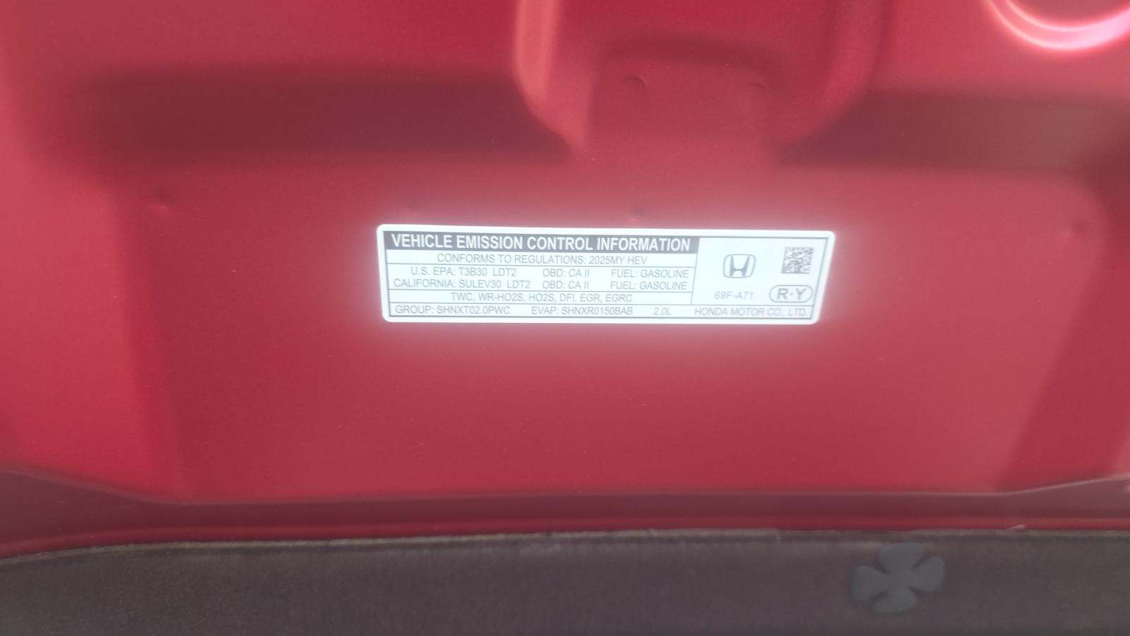 2025 Honda CR-V Hybrid Sport-L FWD