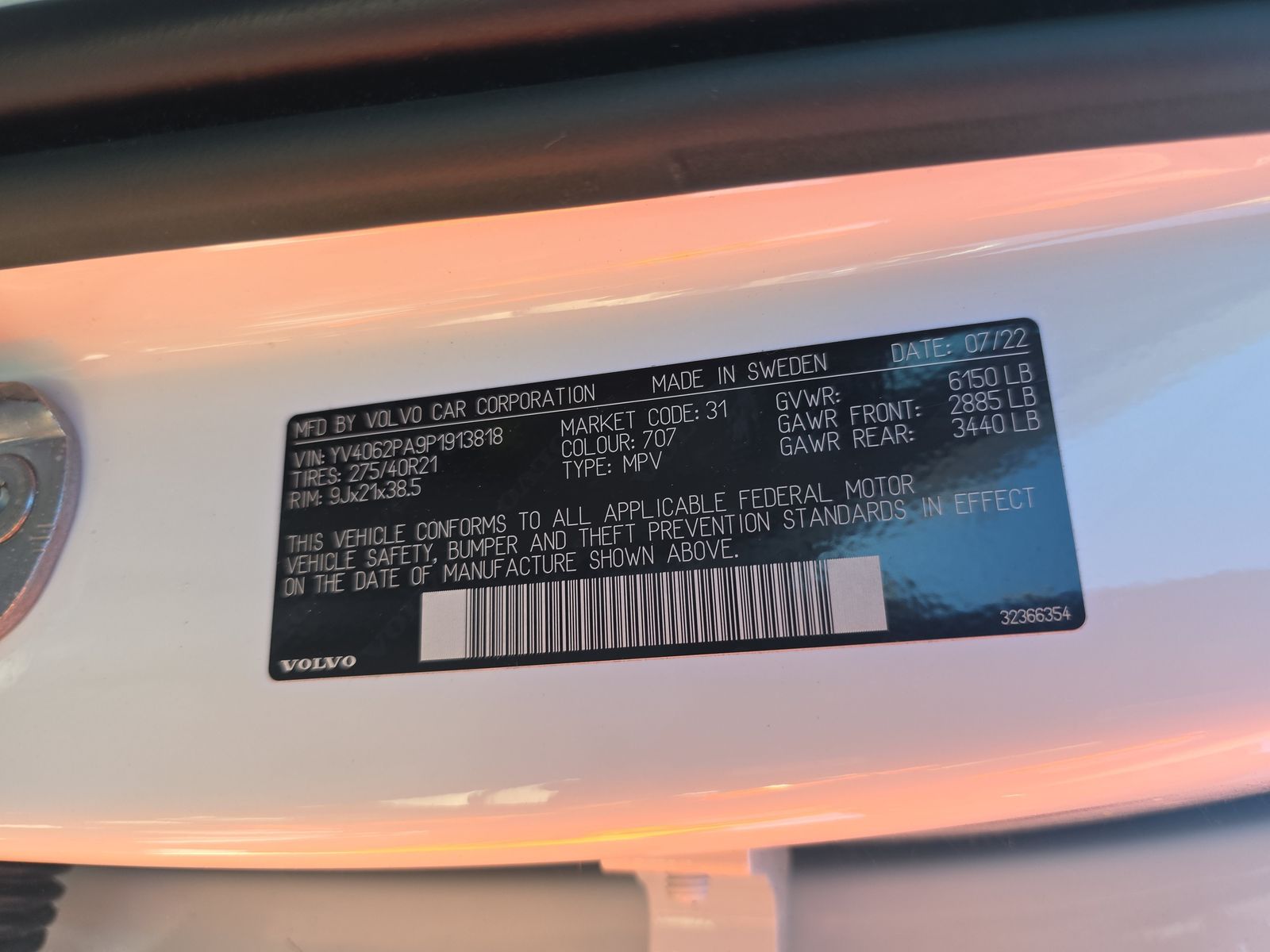 2023 Volvo XC90 B6 Ultimate AWD