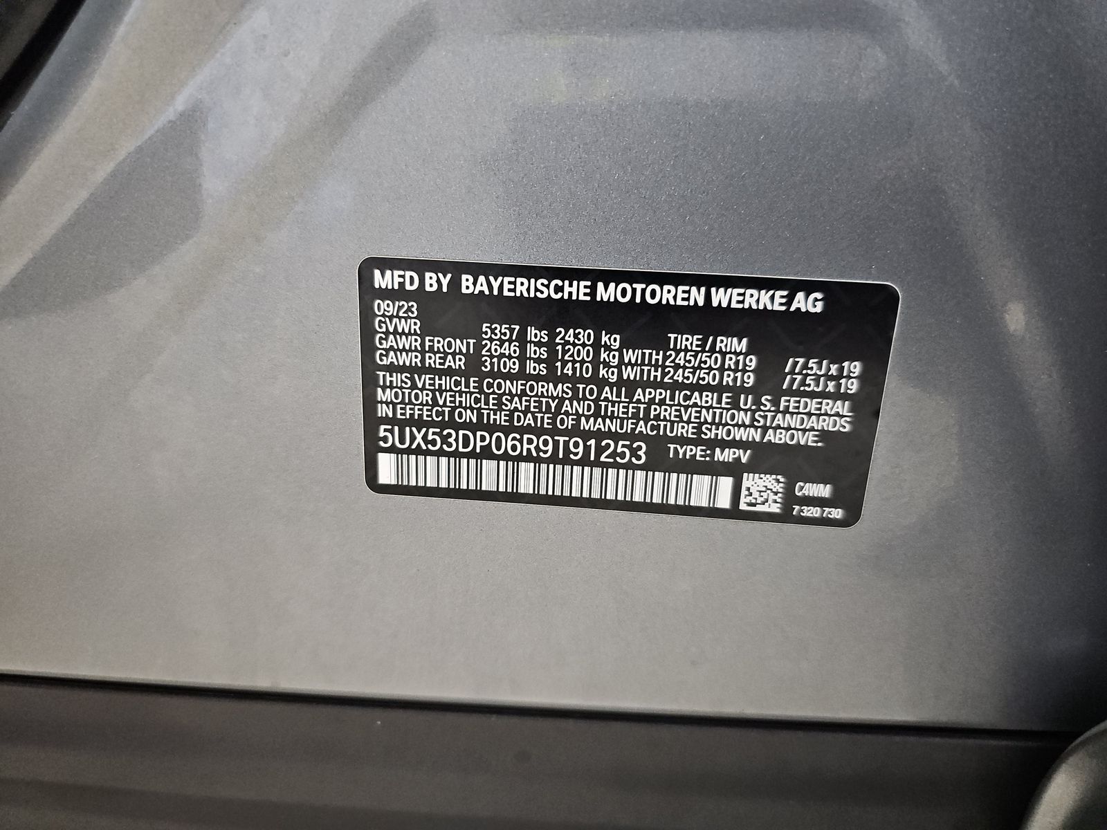 2024 BMW X3 xDrive30i AWD