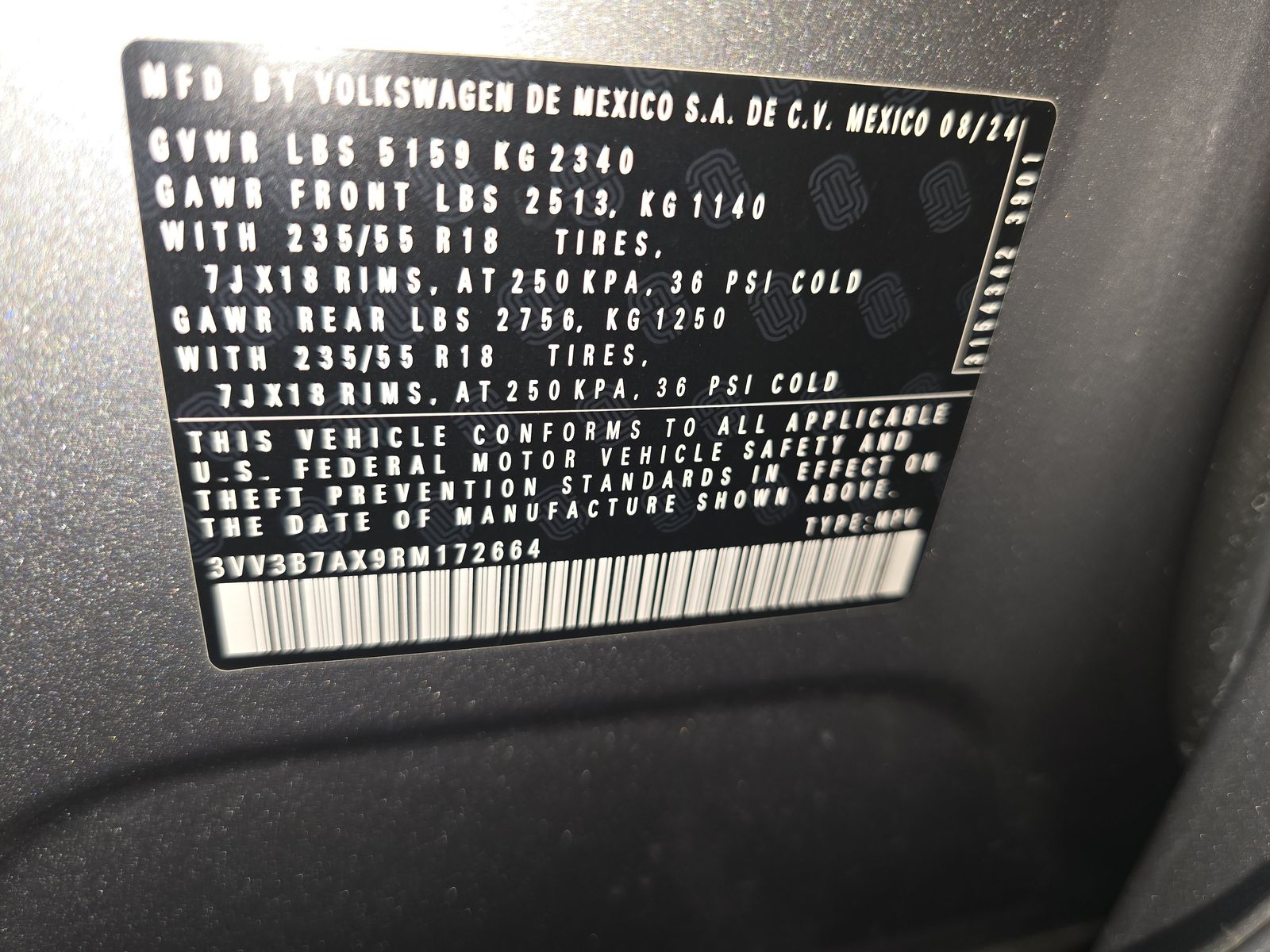 2024 Volkswagen Tiguan 2.0T SE FWD