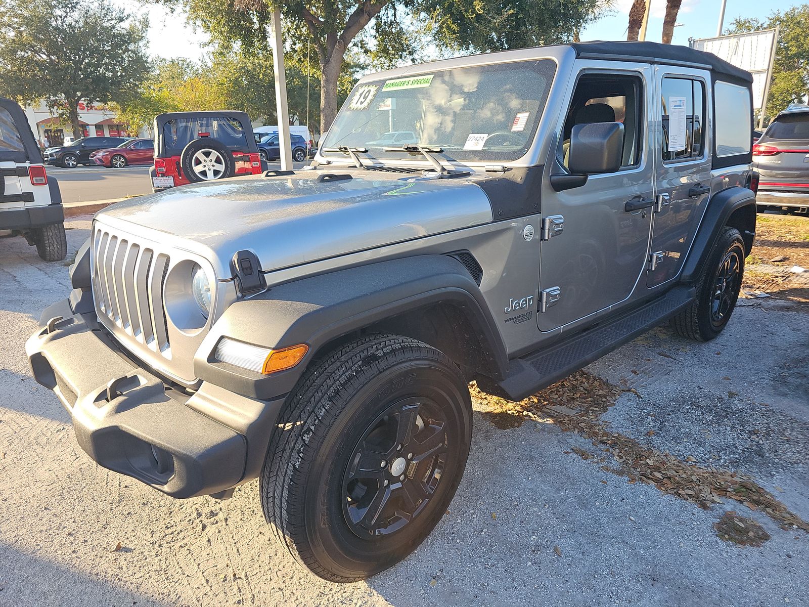 2019 Jeep Wrangler Unlimited Sport S AWD