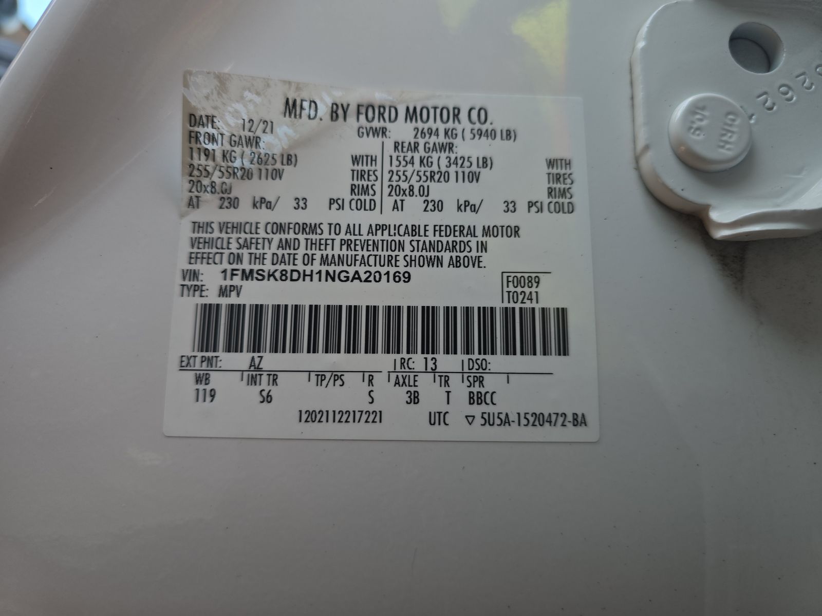 2022 Ford Explorer XLT AWD