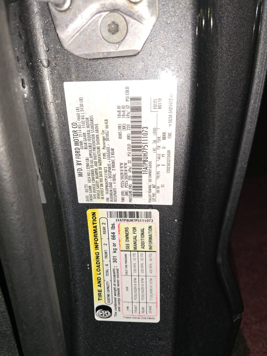 2023 Ford Mustang EcoBoost Premium RWD