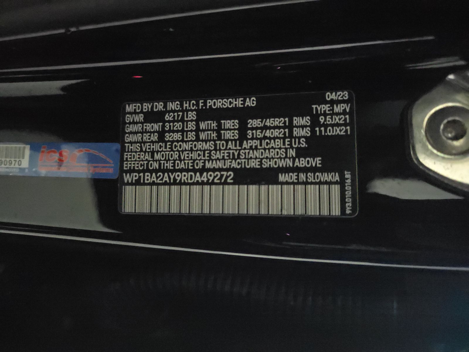 2024 Porsche Cayenne Base AWD