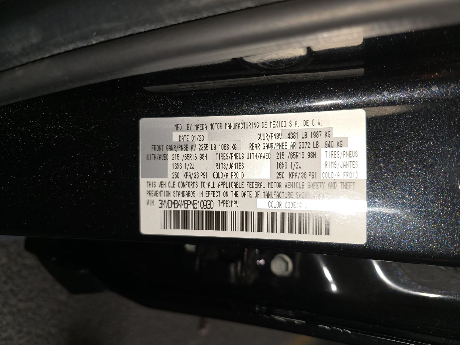 2023 MAZDA CX-30 2.5 S AWD