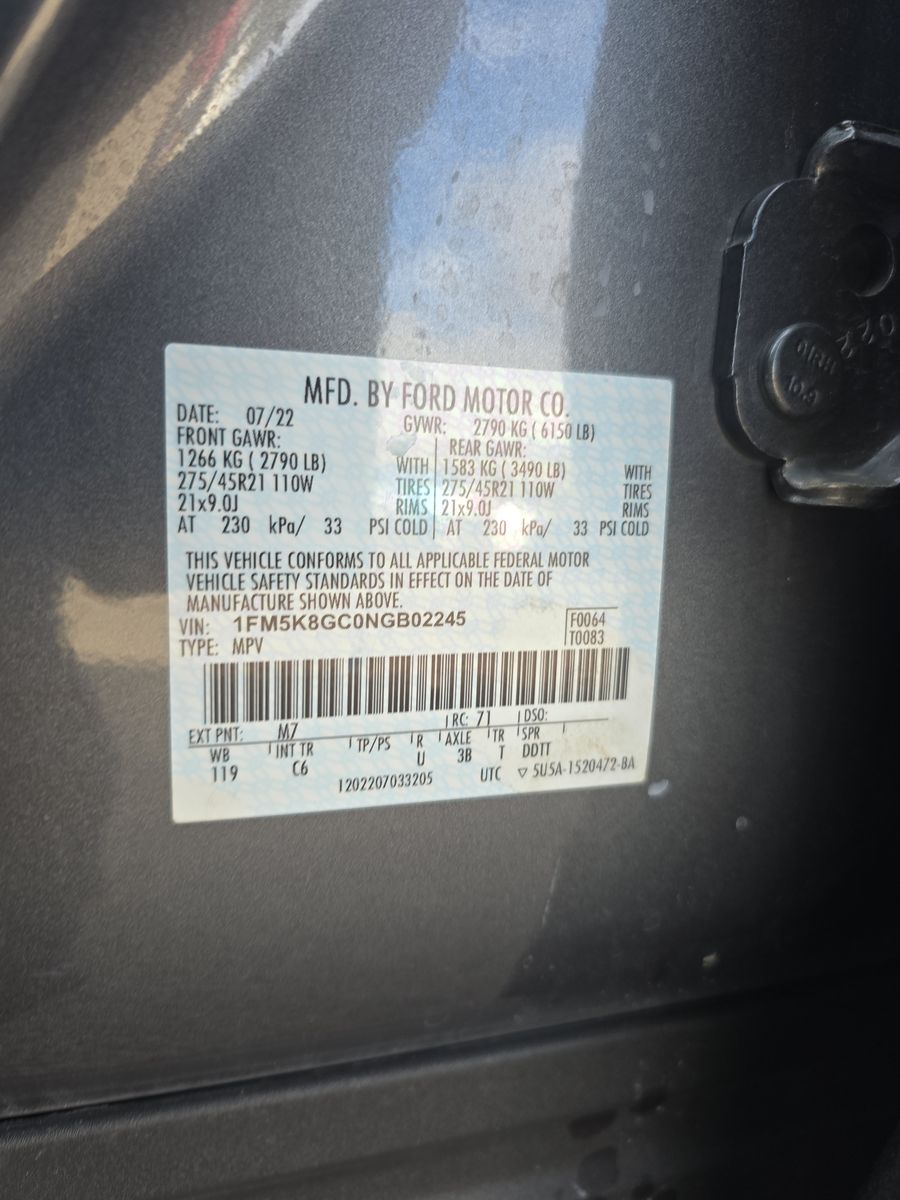 2022 Ford Explorer ST AWD