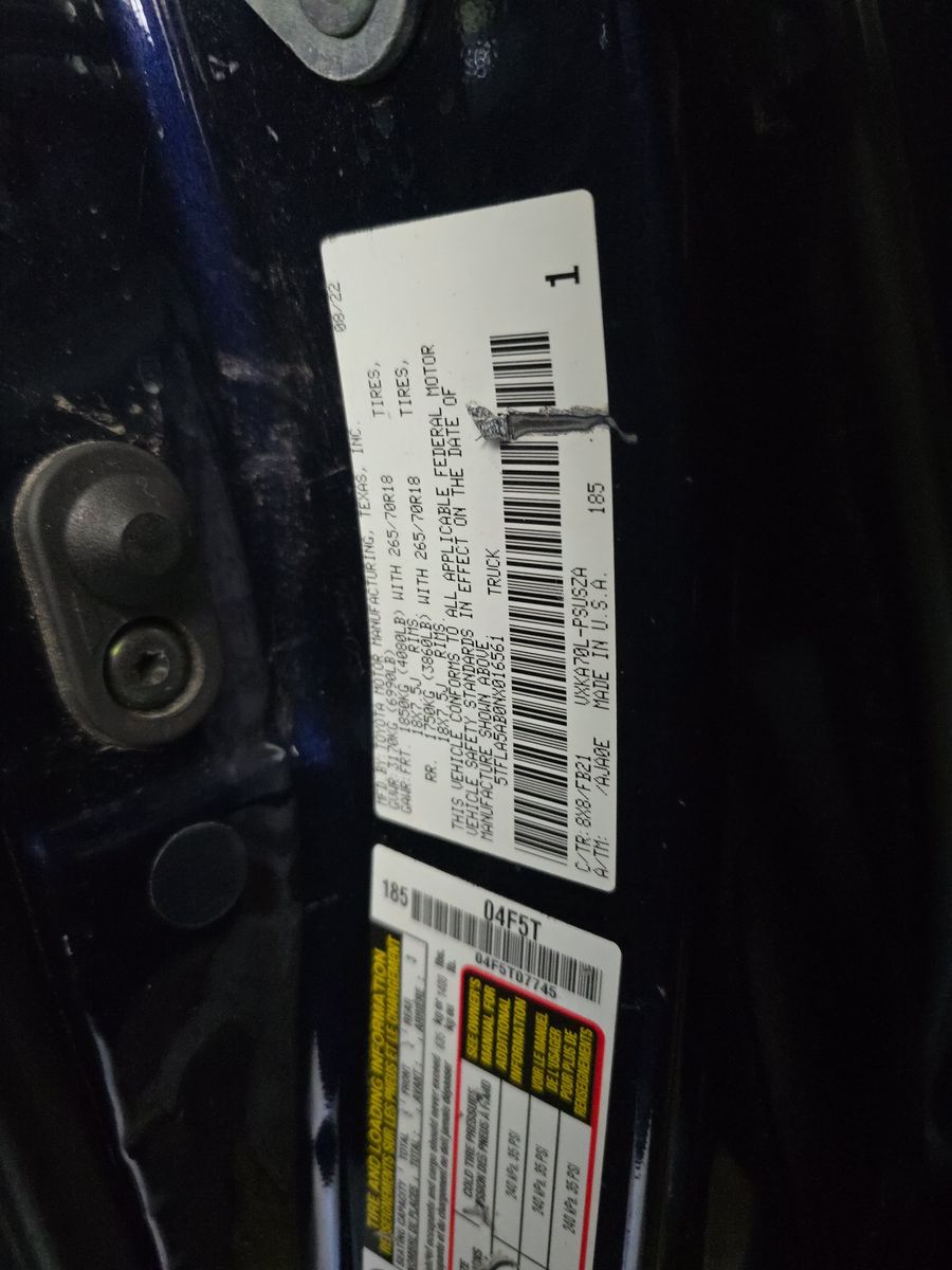 2022 Toyota Tundra SR5 RWD