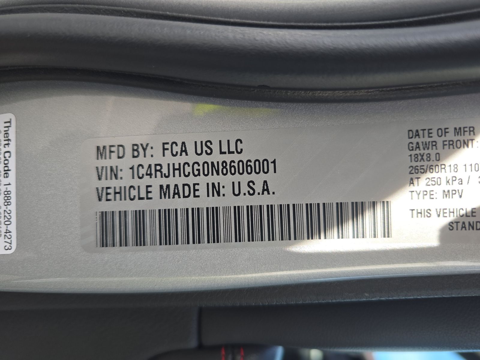 2022 Jeep Grand Cherokee Trailhawk AWD