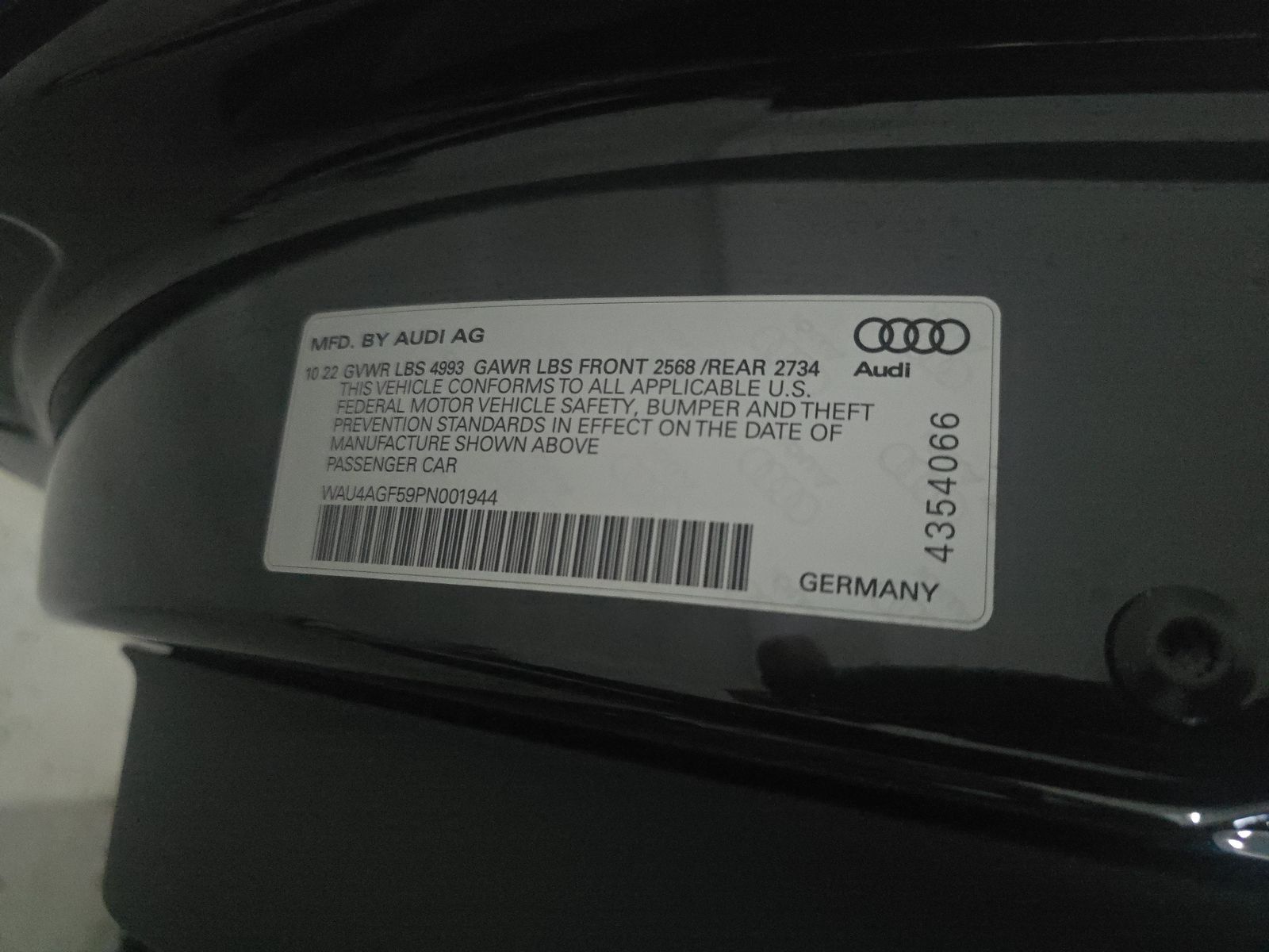 2023 Audi A5 S Line Premium Plus AWD