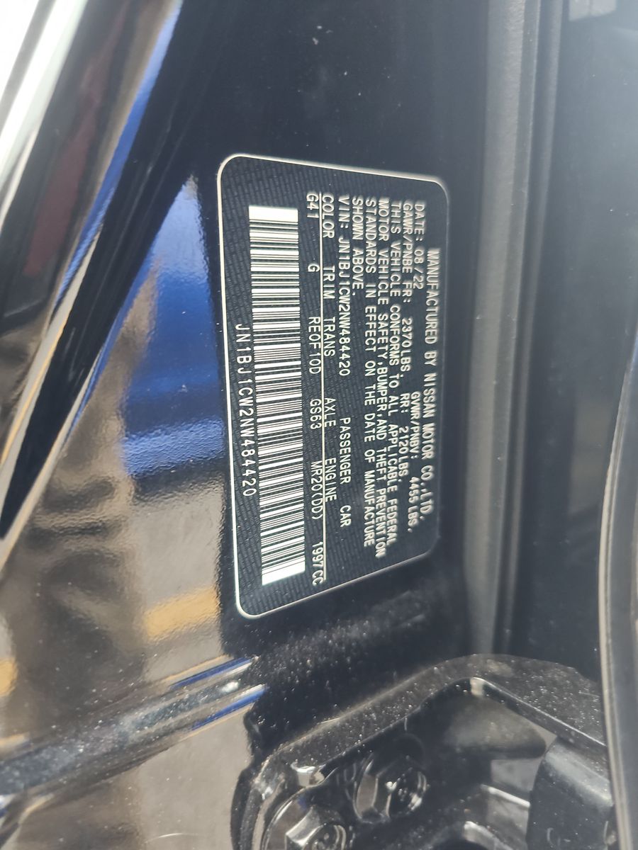 2022 Nissan Rogue Sport SL AWD