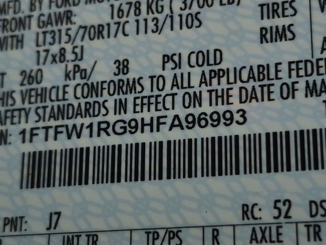 2017 Ford F-150 Raptor AWD