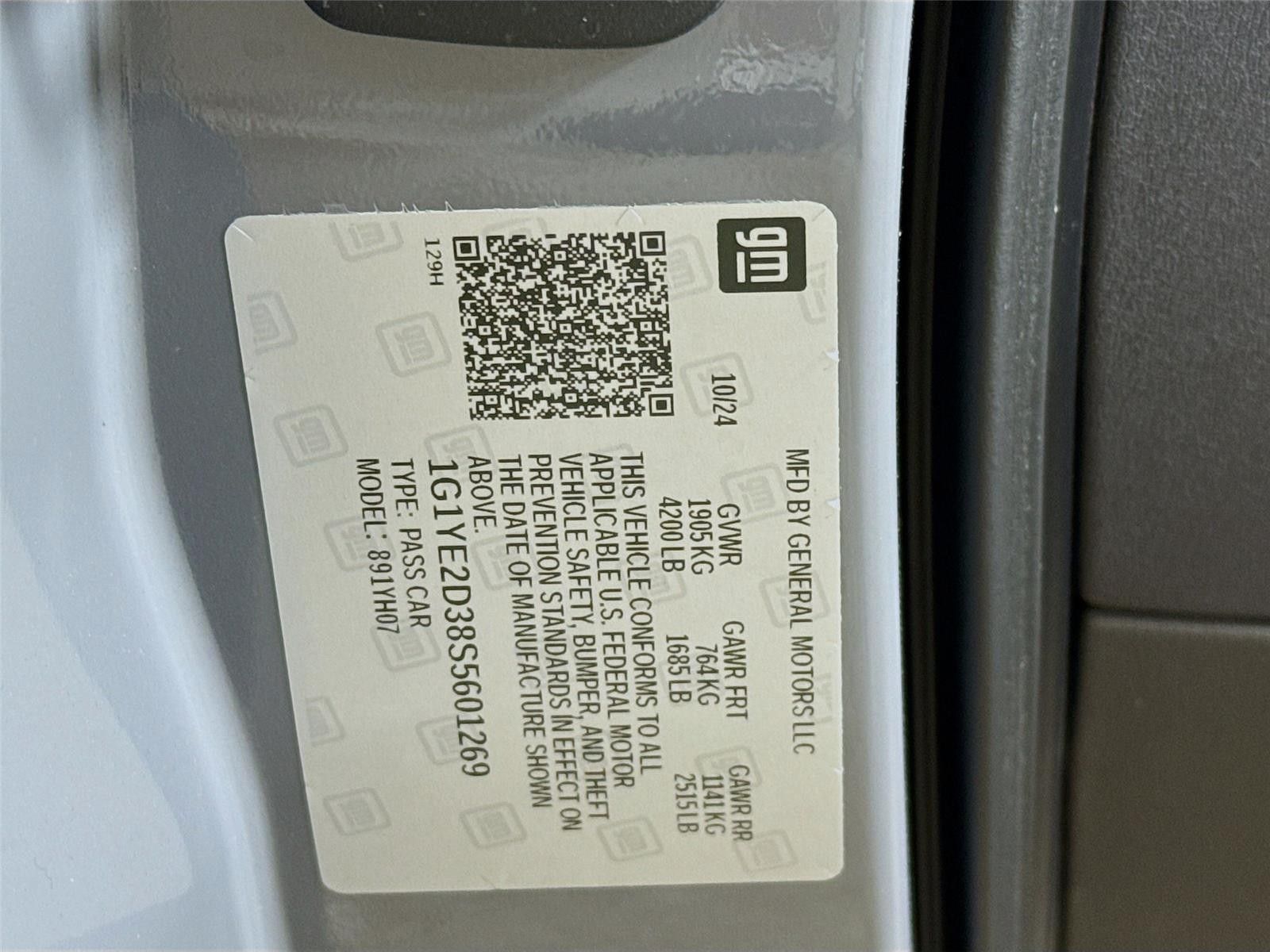 2025 Chevrolet Corvette Z06 RWD