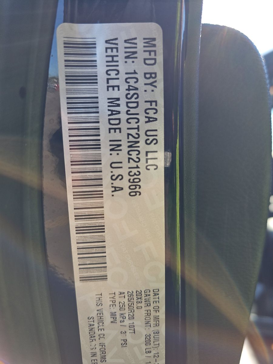 2022 Dodge Durango R/T AWD