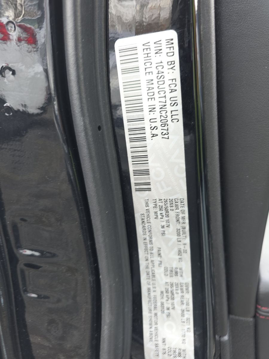 2022 Dodge Durango R/T Plus AWD