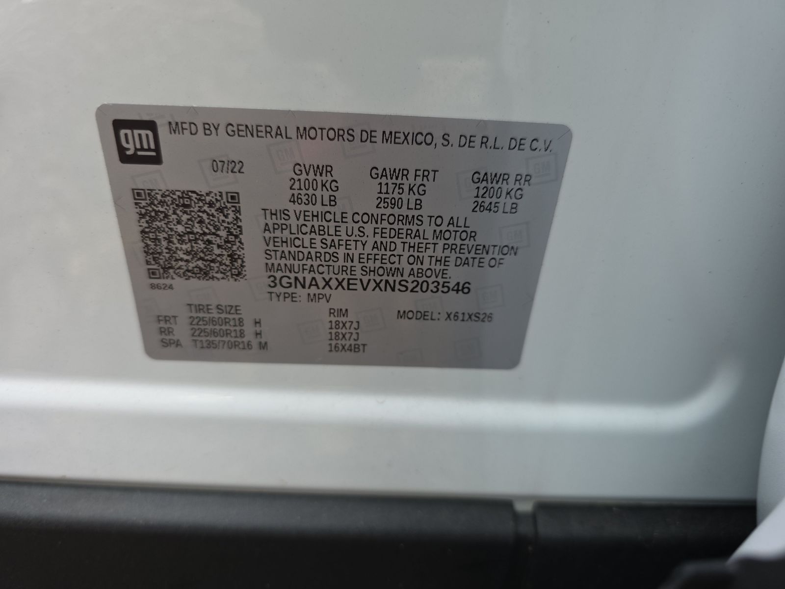 2022 Chevrolet Equinox Premier AWD