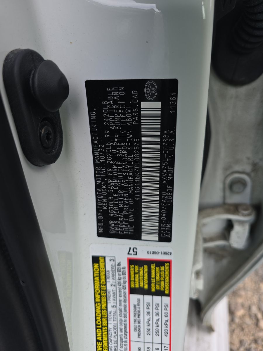 2023 Toyota Camry SE AWD