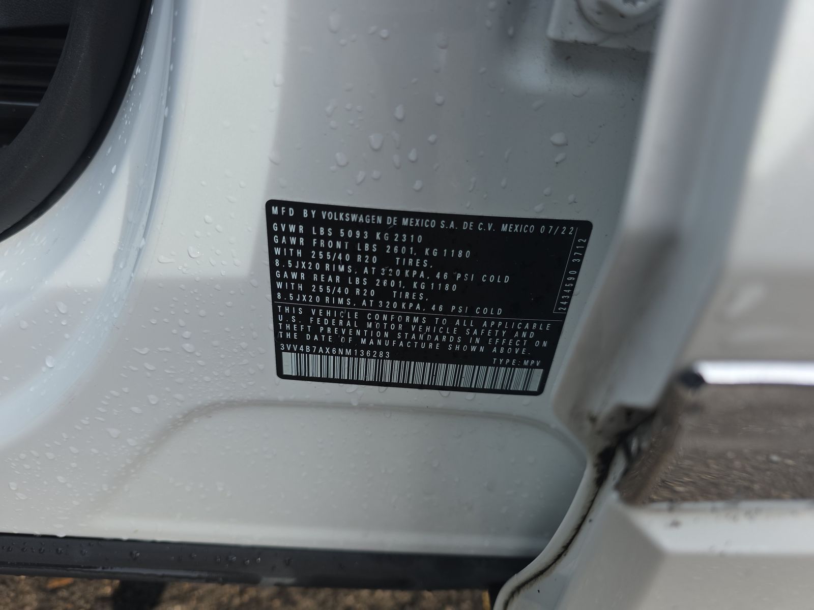 2022 Volkswagen Tiguan 2.0T SEL R-Line AWD