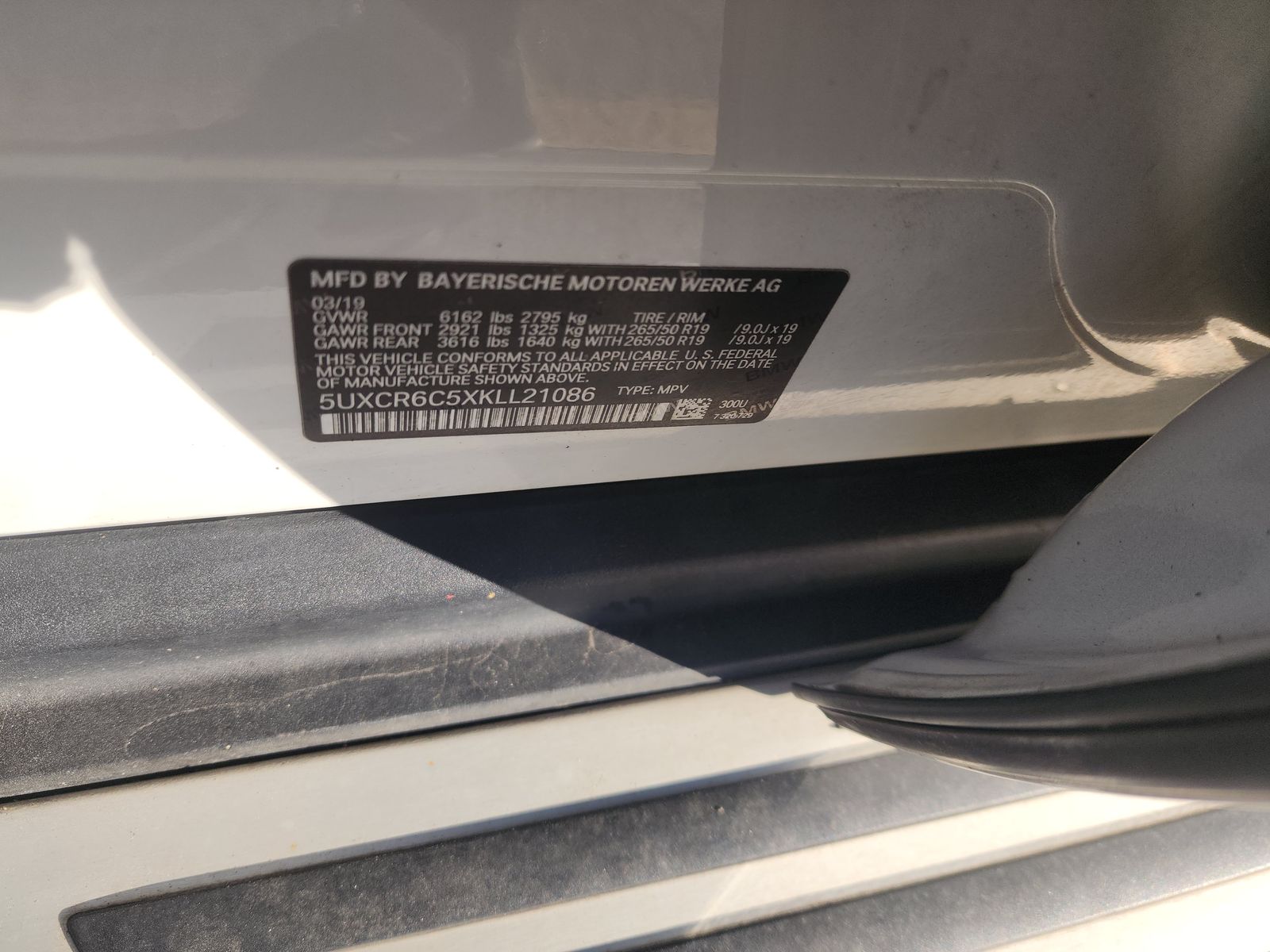 2019 BMW X5 xDrive40i AWD