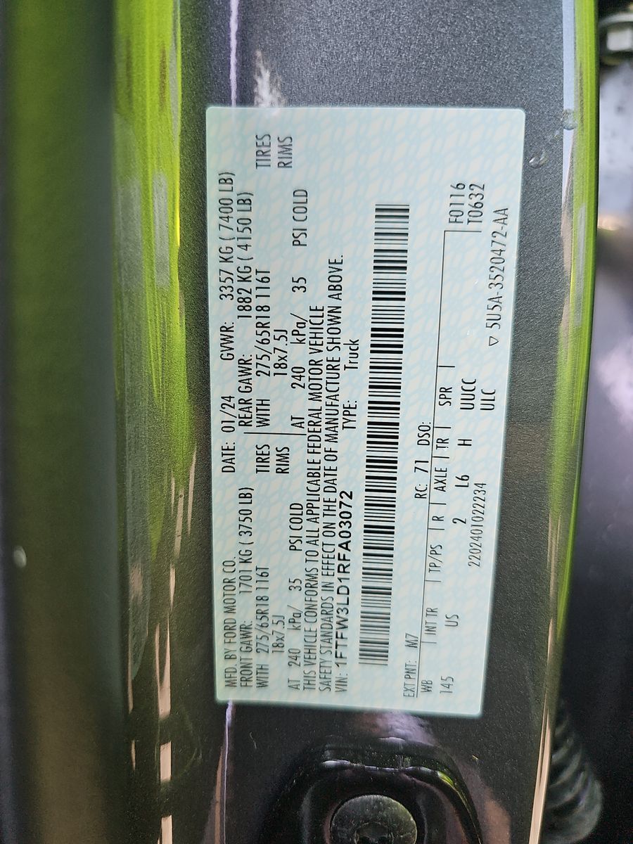 2024 Ford F-150 Hybrid XLT AWD