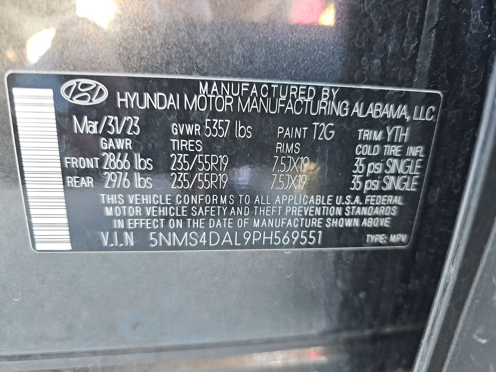 2023 Hyundai Santa Fe Limited AWD