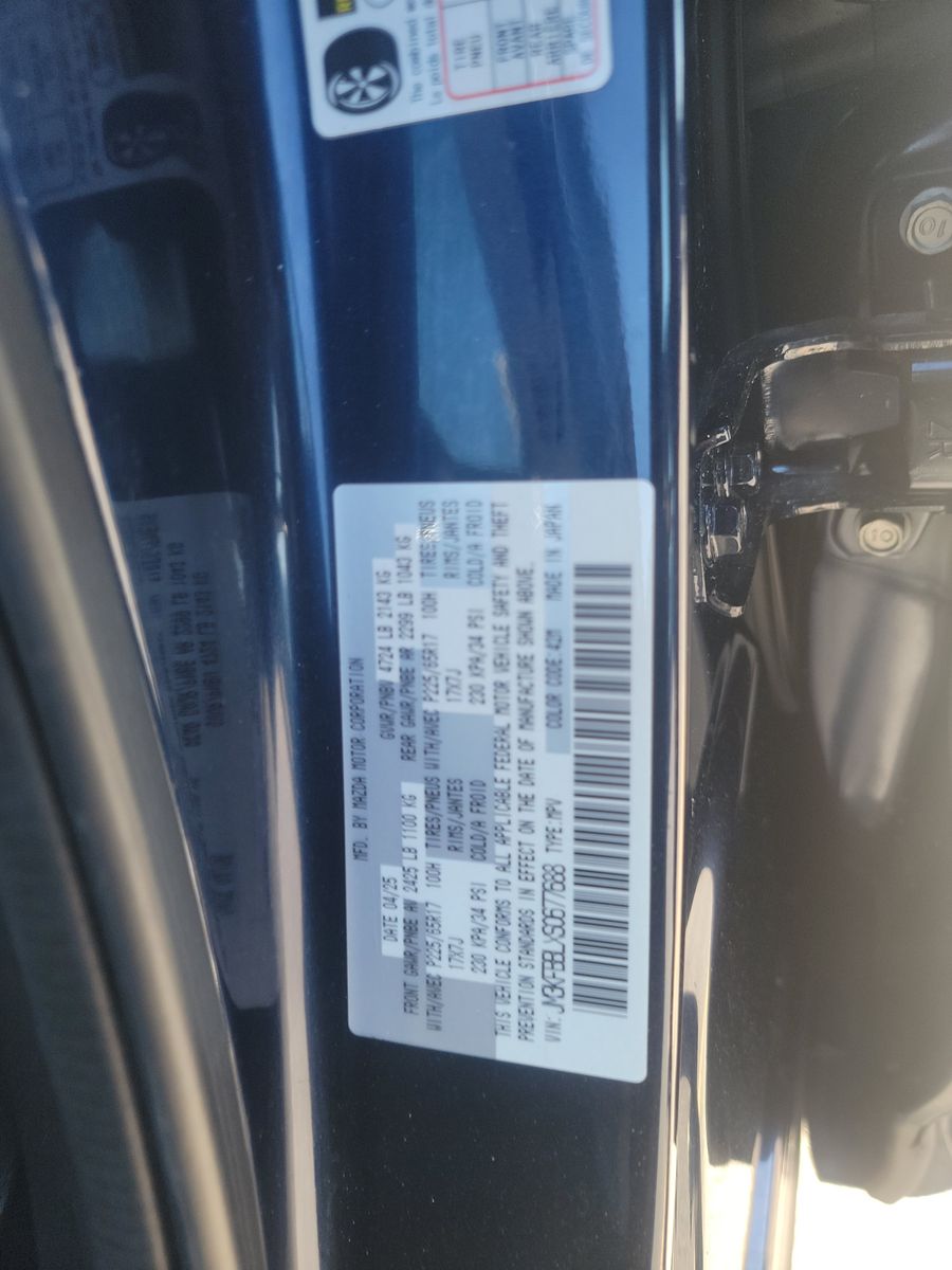 2025 MAZDA CX-5 2.5 S Select Package AWD