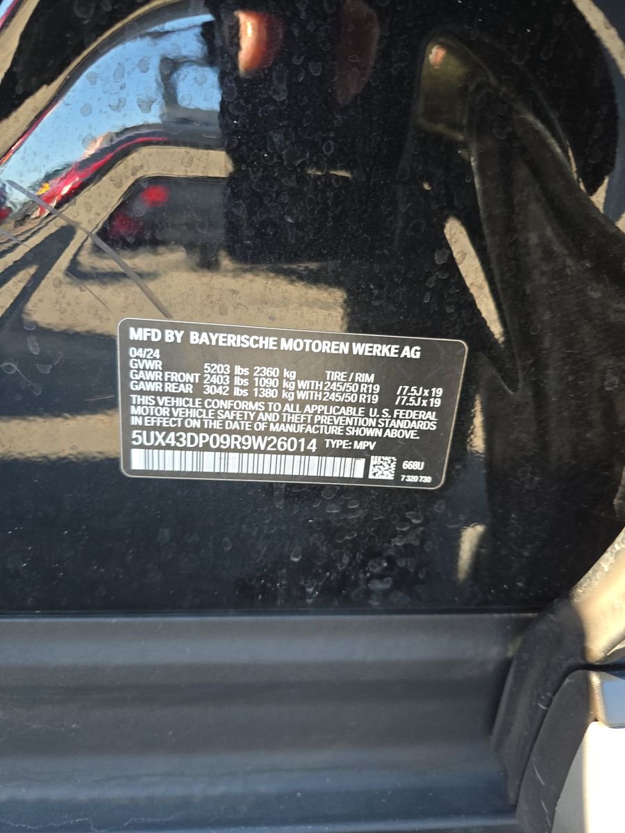 2024 BMW X3 sDrive30i RWD