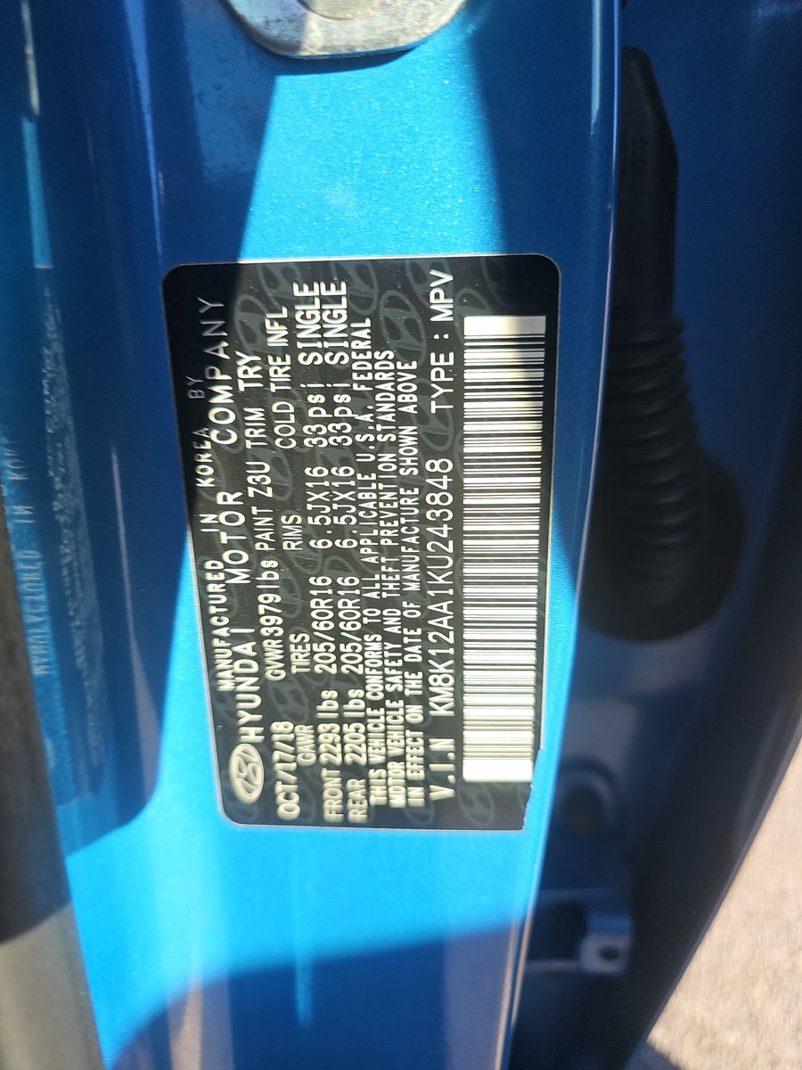 2019 Hyundai Kona SE FWD