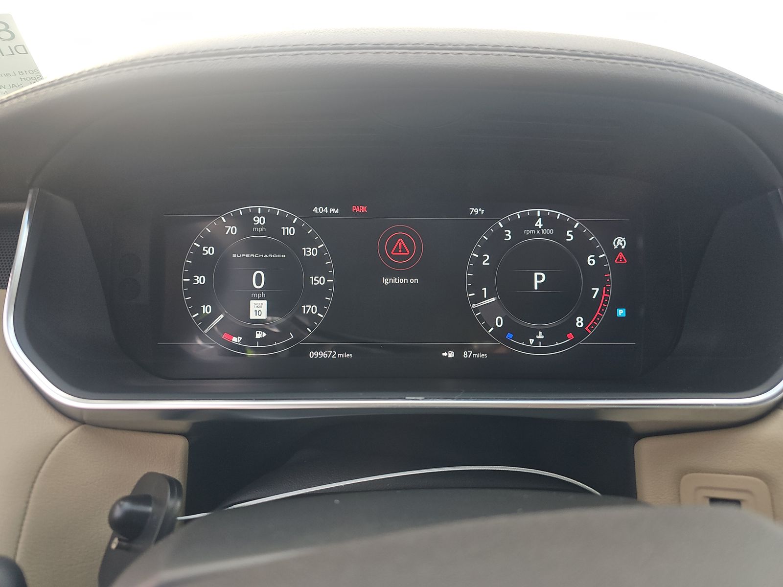 2018 Land Rover Range Rover Sport Supercharged AWD