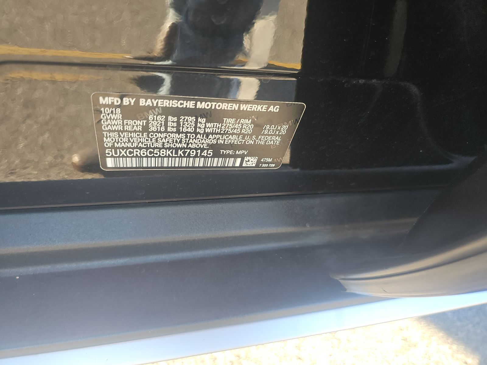 2019 BMW X5 xDrive40i AWD