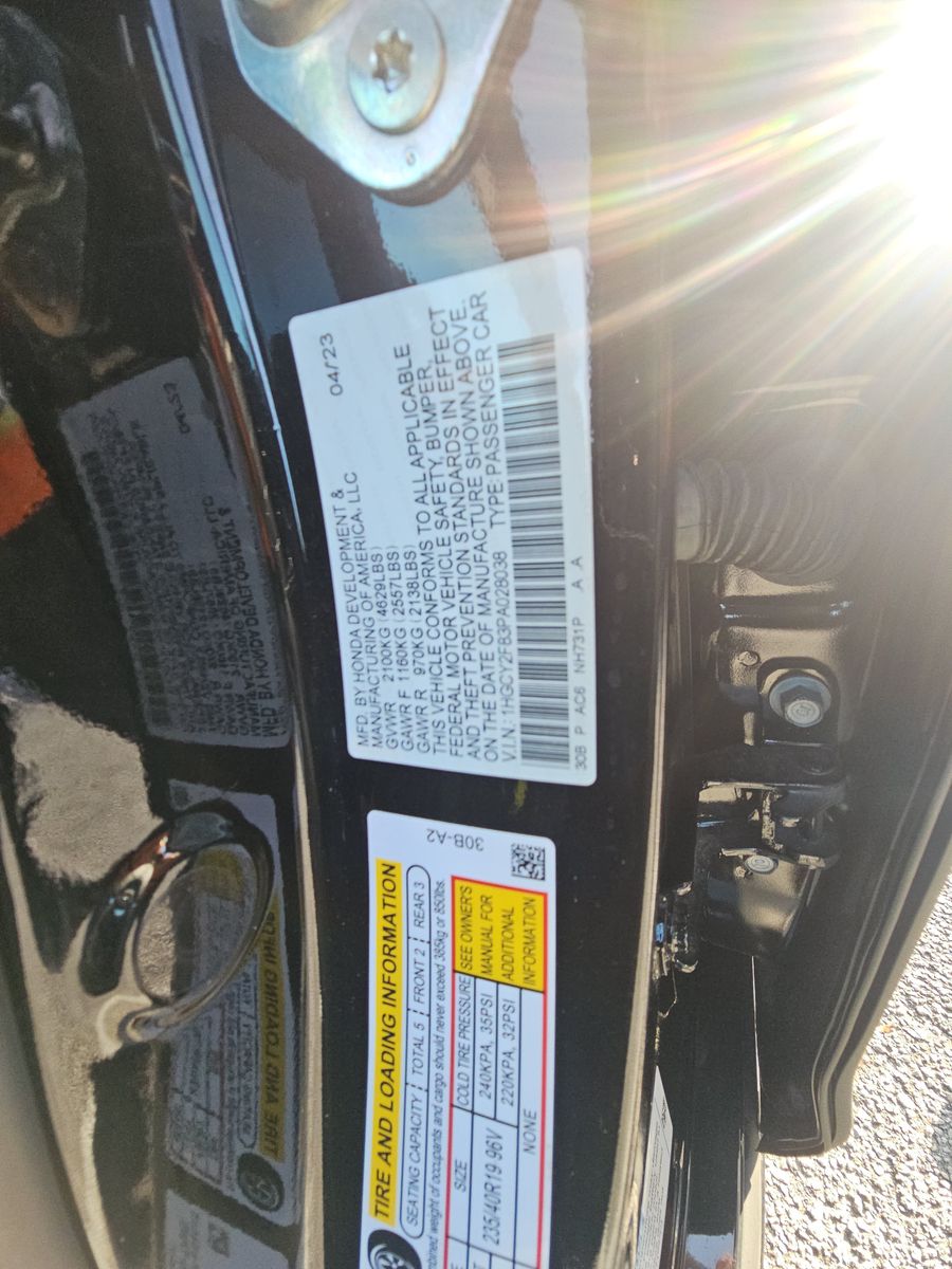 2023 Honda Accord Hybrid Touring FWD