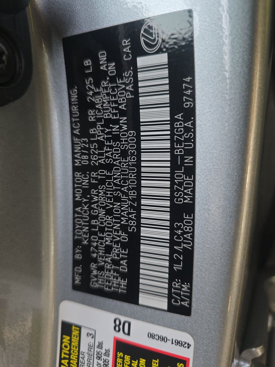 2024 Lexus ES ES 350 Ultra Luxury FWD