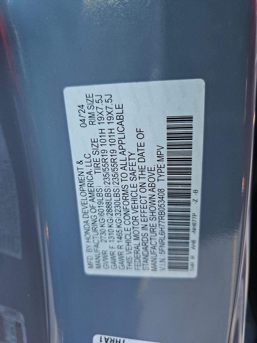 2024 Honda Odyssey Sport FWD