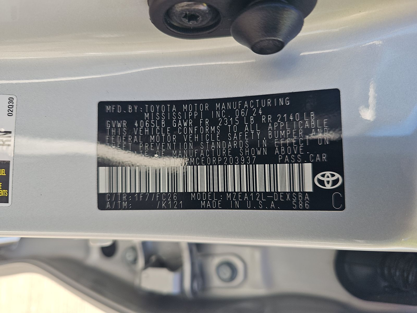 2024 Toyota Corolla Nightshade Edition FWD