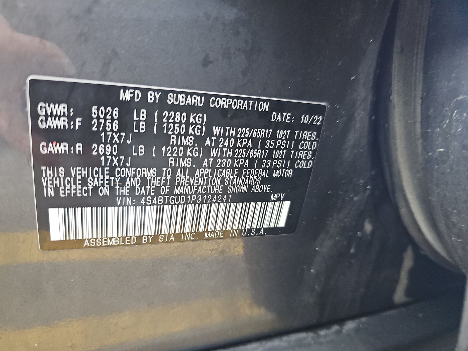 2023 Subaru Outback Wilderness AWD