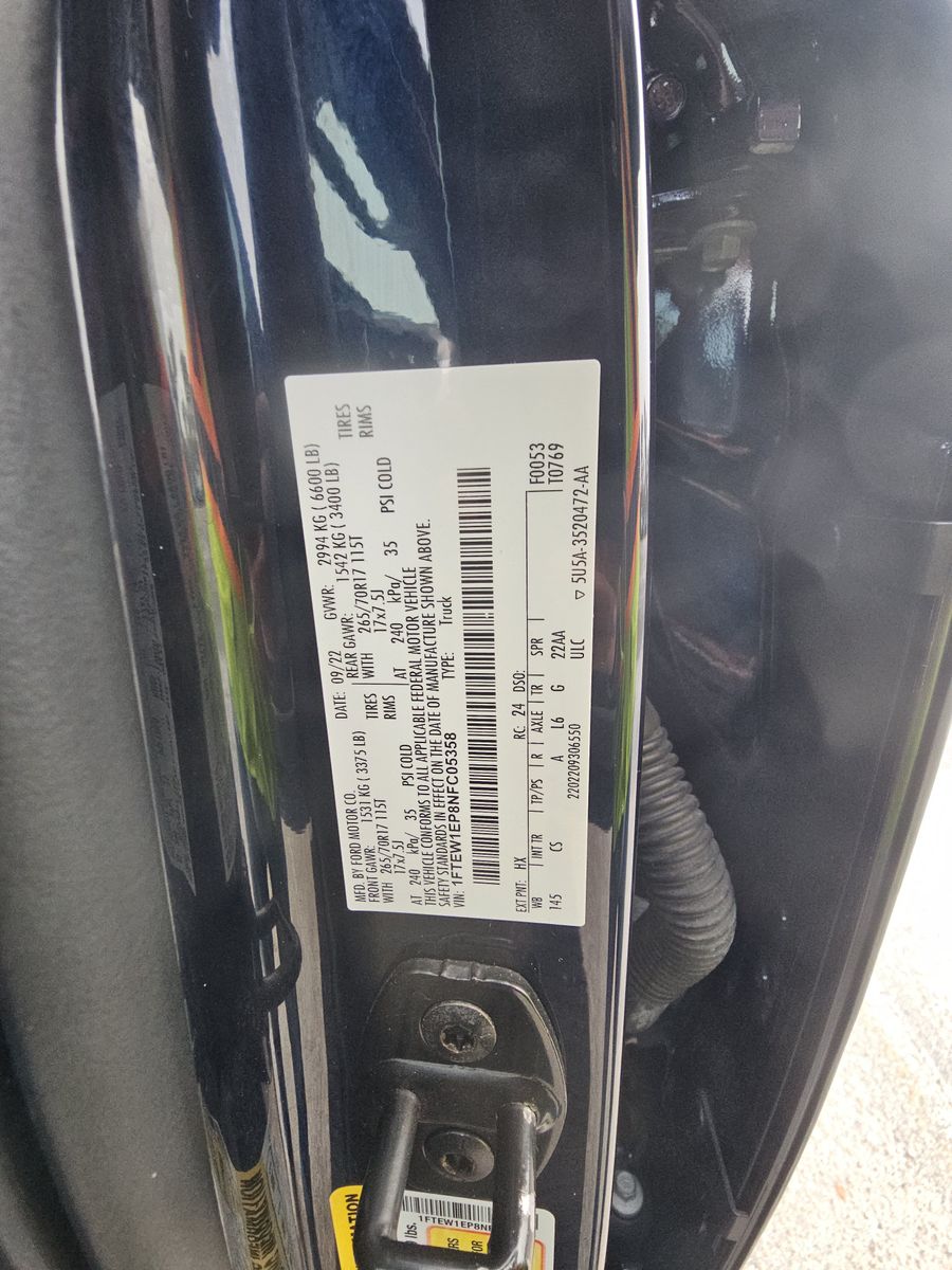 2022 Ford F-150 XL AWD