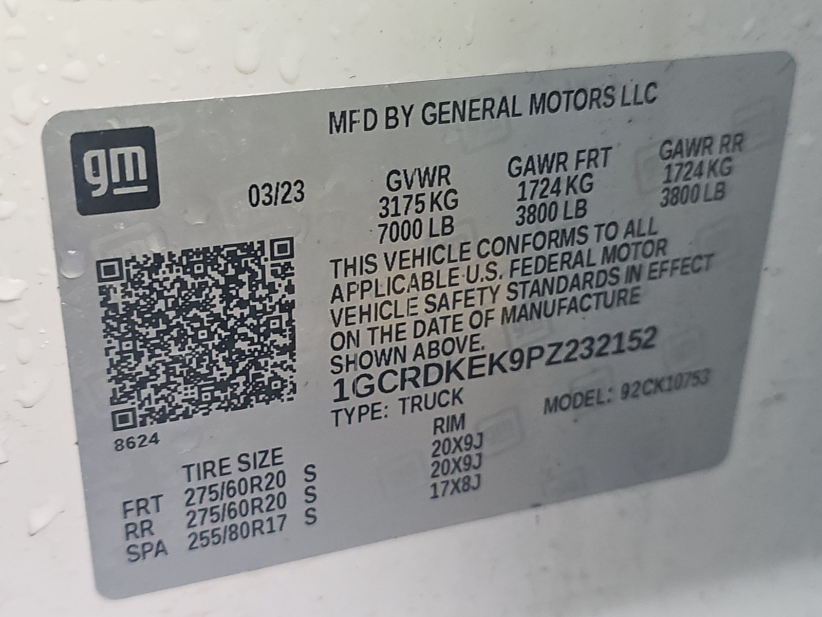 2023 Chevrolet Silverado 1500 LT AWD