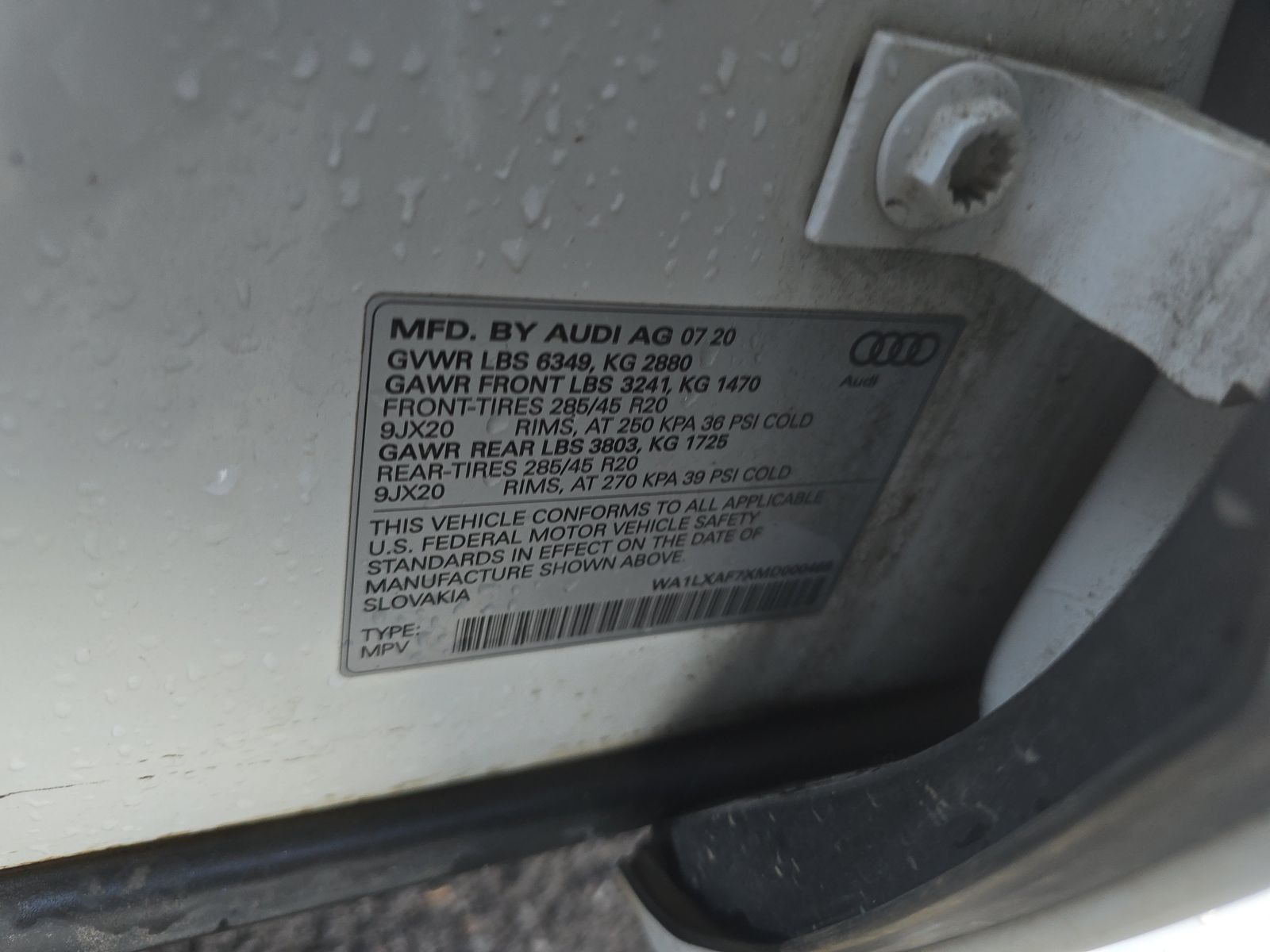 2021 Audi Q7 3.0T Premium Plus AWD