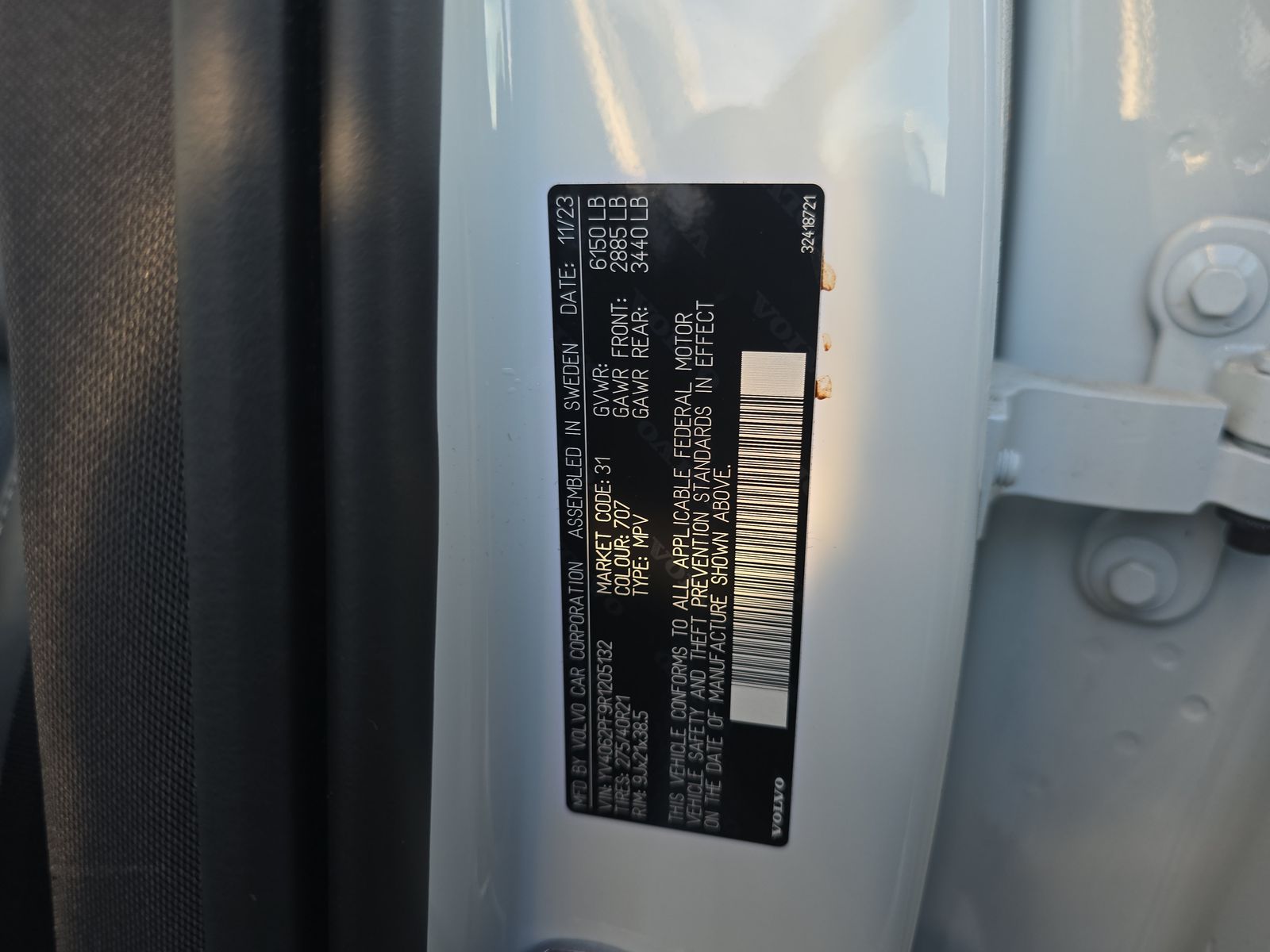 2024 Volvo XC90 B6 Ultimate AWD