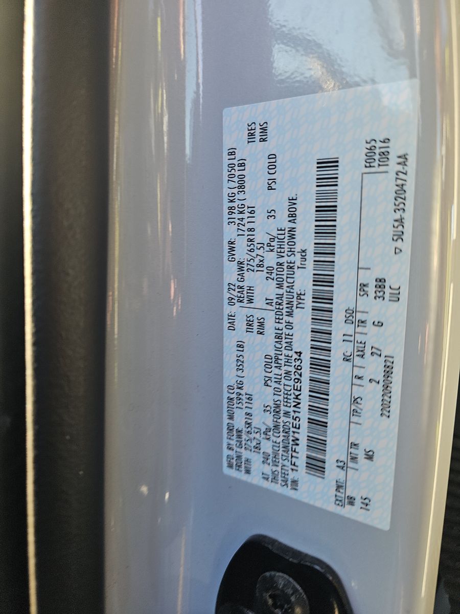 2022 Ford F-150 XLT AWD